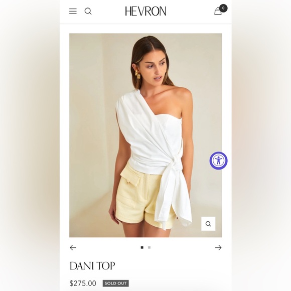 Dani Top by Hevron - Picture 1 of 3